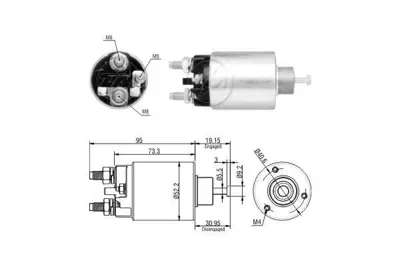 ZM 8860 Mars Otomatıgı 12v,P206 P307 C3 1,9d Cıvatalı 