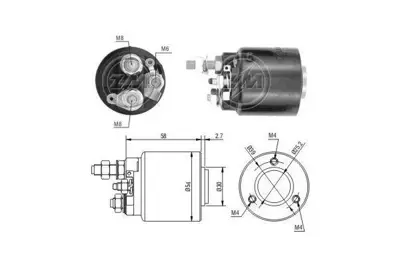 ZM 0590 Mars Otomatıgı (12v, Valeo Tıp) W203 00>07 W210 96>02 Vıto 97>03 Sprınter 00>06 GM 