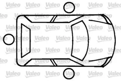 GUA 41636 Kapı Sıfresı 2lı Set Renault R19 7701470016 7701367881 7701367879 7701038355 7701032042DX 7701032040SX