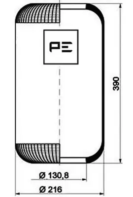 BSG 07-380-002 Körük, Havalı Süspansıyon 523229