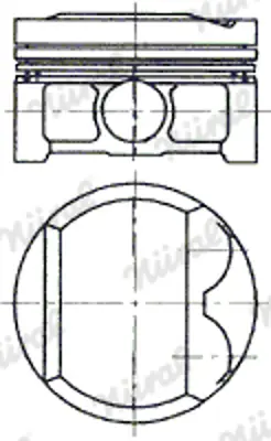 FEDERAL-MOGUL MOTORPARTS 87-70213 STD Pıston+segman 11251437146 1437147 1437146 11251437147