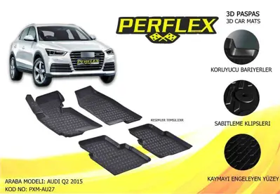 PERFLEX PXM-AU27 Paspas 3d Havuzlu X-Mat Q2 15> 