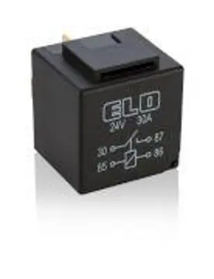 ELO 710.230.103 Mını Role 24v 30a 4 Termınallı Su Gecırmez GM 