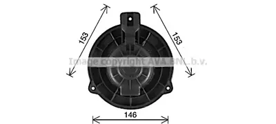 FANTECH 33216109 Kalorifer Motoru Kıa Sorento I (Jc) (06-) 2.5crdı-3.3 97109 3E060