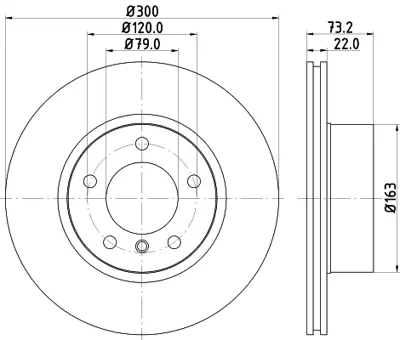 VALEO 496080 Fren Dıskı On Bmw F20 F30 F32 F34 F36 34116792217 6792217