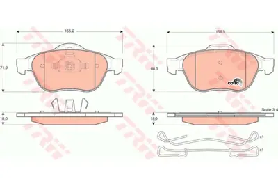 TRW JTS2020 Stabilizer Z Rotu Range Rover 94>