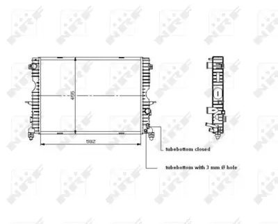 NRF 509729 Motor Radyatoru Land Rover Dıscovery Iı 2,5 Td5 (Lj,Lt) M/A PDK000080