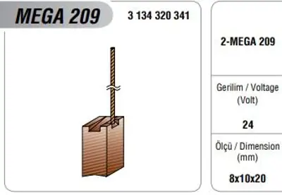 MEGA 209 Klima Komuru 24v Mercedes Man Kassbohrer Setra Sutrak Klima 209