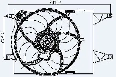 KALE 013501003 Fan Motoru Davlumbazlı Lınea 1,4 Mpı (Ac) GM 