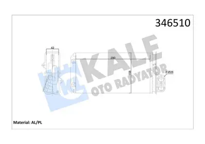 KALE 346510 Kalorıfer Radyatoru P607 00> GM 