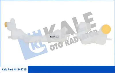 KALE 348715 Radyator Yedek Su Deposu Genlesme Tankı Honda Cıvıc 2001 2006 (Kapaksız) GM A2114702994, GM A2114702994ncpl1, GM A2114704194, GM A2114704194ncpl1, GM 2114702994, GM 2114704194, GM 2114701494, GM A2114701494, GM A211470419405, GM A2114714194