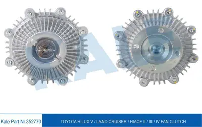 KALE 352770 Fan Termiği Toyota Hılux 92>97 GM 