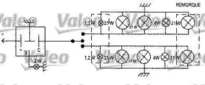 VALEO 641427 Flasor 12v Renault GM 