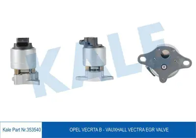 KALE 353540 Egr Valfı Vectra B X25xe GM 