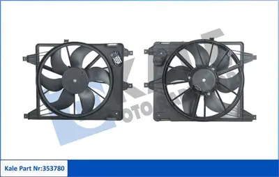 KALE 353780 Fan Motoru Davlumbazlı Dacıa Logan 1,4 1,6 GM 