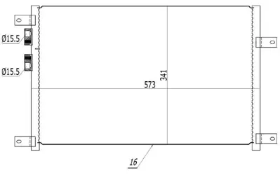 ORIS CAF657016 Klima Radyatoru Alfa Romeo 147 1,9jtd-Alfa 156 1,6ı/1ı8ı/2,0/19jtd/2.0jts/2.4jtd 97->(573x341x16) (5 GM 46790658, GM 46842842, GM 185008324418364, GM 1850095, GM 21418363, GM 24072002, GM 24418362, GM 24418363, GM 24418364, GM 4408429