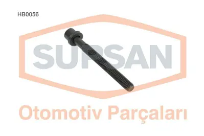 SUPSAN HB0056 Silindir Kapak Saplama Transporter 2.5tdı 91>04 (12 Adet) GM 68103384A, GM 46103384A, GM 68103384, GM 1277334, GM 1328021, GM 1328871, GM 9186535, GM 68100103G, GM 76103101, GM 49103384B