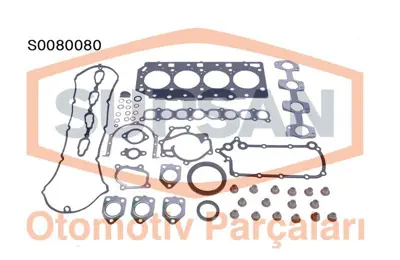 SUPSAN S0080080 Motor Takım Conta Silindir Kapak Contası Celık H100 Kamyonet 2.5 Crdı 2008 -> Starex Crdı 2002 -> 14 GM 209104AD00, GM K0AH410270, GM K0AH510270, GM K0AH110270A, GM K0AH510270A, GM 209104AB00