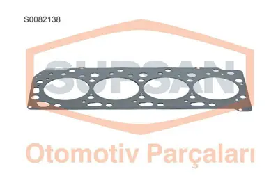 SUPSAN S0082138 Silindir Kapak Contası (Mls) L200 2,5dı 2,5d 16v (4d56hp) / (Kb4t) GM 2231142525, GM 2231142061, GM 2231142000, GM 2231142510, GM 2231142800, GM 2231142200, GM 2231142060, GM 2231142065, GM 2231142520, GM 2231142515