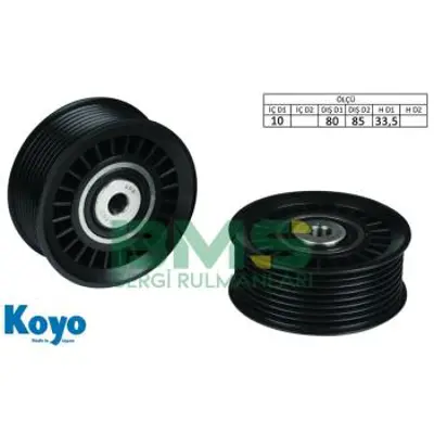 BMS 312 V Kayıs Gergi Rulmanı Mercedes Axor 1840-Atego Om904-906 5500633 A0005500633