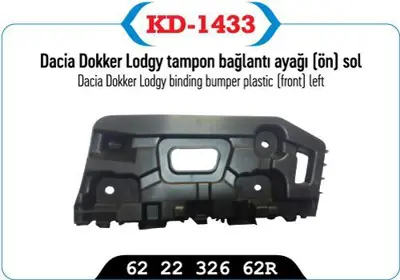 KAYA 1433 On Tampon Bağlantı Ayagı Sol Dacıa Dokker Lodgy 622232662R