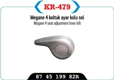 KAYA KR-479 Koltuk Ayar Kolu Sol Megane Iv 874519982R