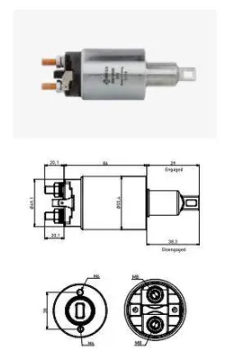 MEGA SMI-0896 Mars Otomatıgı 24v Mıtsubıshı Canter Fe515 Fe635 Fe659 2 Kulak Mıtsubıshı Tıp M372X08871 M371X10171 M371X02071 3612048100 3612045100 ME753349 ME700984 ME700316 ME700135 ME700119