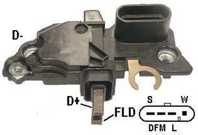 TRANSPO IB241 Konjektor 12v Gm 