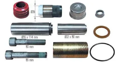 MAY 6002-08 Kalıper Perno Tamır Takımı       Knorr Tıpı Sb6 - Sb7 GM HAB190140, GM 3730022200, GM 37300222000, GM AB190058, GM 3730022011, GM 3730022020, GM HAB175200, GM 3730022023, GM 3730022600, GM 3730022650