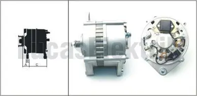 LUCAS LEA0649 Alternator 24v 80a Renault Agora,Aves,Ilıade