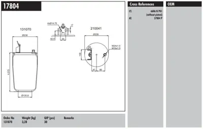 CONNECT MD 17804 Metallı Koruk Volvo Ror Dorse 6606NP01