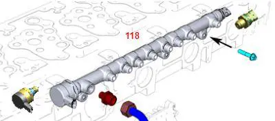 FORD GC46 9G774 BA Ray Komple -  Yakıt Enjektoru Nhdd GC469G774BA