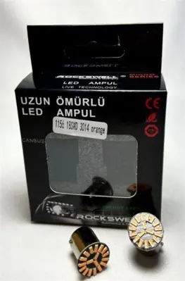 ROCKSWELL M 030 Led Ampul 93 12v 18 Led Turuncu 