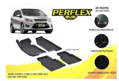 PERFLEX PXM-FD01 Ic Paspas 3d Havuzlu X-Mat C-Max 06-12 