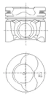 GOETZE 87 71782 STD Piston+segman 73.7 Mm Fıesta/Fusıon/Bıbper/Memo/C2/C3/206/307 1,4 Tdci/Hdi 68 Ps (Dv4 Euro 4) 02-12 1145917 2S6Q6K108AA 628V1 628N7 628V2 9641648980 SU00100537