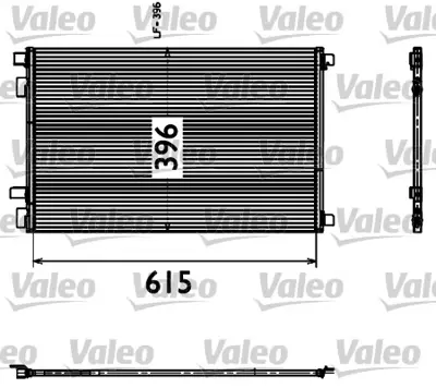 MGA 82700 Klima Kondenseri Mgn Iı 02> 1.4 16v-1.6 16v-1.5dcı-2.0 16v (615x396) 8200115543 8660002501 8671017589 8200223000 CA1411 E163364 9680545980 96506316 96505459 6455HL