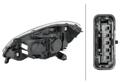 TYC REN10CL025 Far Sag On - Renault Clıo Iıı Hb 2005 >  7701061069 260100203R 260106858R 7701070494 89900134 88948