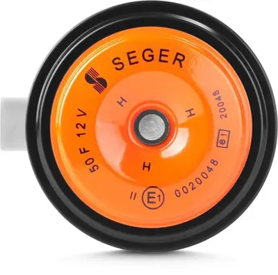 SEGER 50FI12.000.09K Dısk Korna Dıdıt Ince Ses 12v (Yenı Tıp Vw / Audı Soketlı) (Fcı Soket) GM 