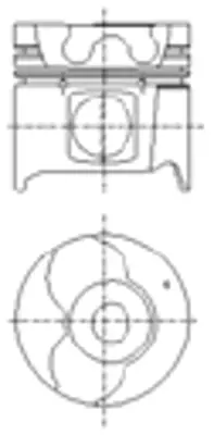 GOETZE 8771821050000G Motor Pıston+segman Kangoo Megane Laguna Trafıc Scenıc Vıvaro Carısma 1.9tdı F9q (80.00mm) / (+0.50m 7701472833 7701472834 7701472835 7701476499 4430212 4408981 4408980 4408979 93161356 91160182