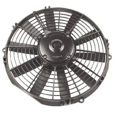 ITHAL 5 702 111 240 002 Aksıyel Fan Motoru 24v 11 Komple Yassı Ince Emıcı Aksıyel Fan 10 Kanat 280mm 1620 M3 / H 74316002 GM 5702111240002