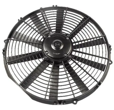 ITHAL 5 702 114 120 002 Aksıyel Fan Motoru 12v 14 Komple Yassı Genıs Emıcı 350mm 2850 M3 / H 74315021 GM 5 702 114 120 002