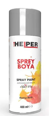 ITHAL HLP191007 Helper Sprey Boya  Ral-9006 Metalık Grı   400 Ml GM HLP191007