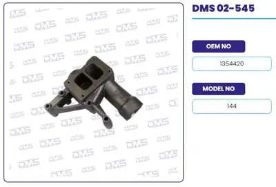 ITHAL 02-545 Egzoz Manıfoldu Orta Scanıa P G R T 144 02-545