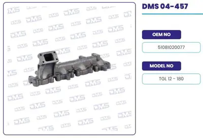 ITHAL 05-451 Egzoz Manıfoldu Tek Parça Komple Mercedes Truck Om 906 Motor 05-451