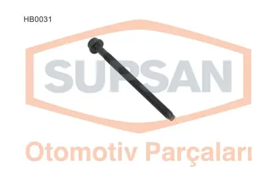 SUPSAN HB0031 Silindir Kapak Saplama Ford Focus Duratec 16v 98>05 (10 Adet) 3135973810X 1765604 96HM6065AB 96MM6065AB 98MM6065A1A 98MM6065A2B 98MM6065AC C40110135 30711635 31359738