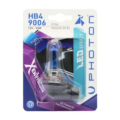 PHOTON PH5596 DV B1 Hb4 9006 12v 55w Xen Vısıon (Teklı Blıster)