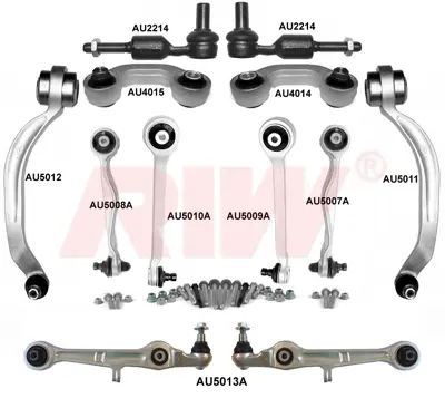 RIW AU8003 Süspansiyon Kit ÖnAudı ( A4(8e2,8e5,B6) 11/2000/12/2004)