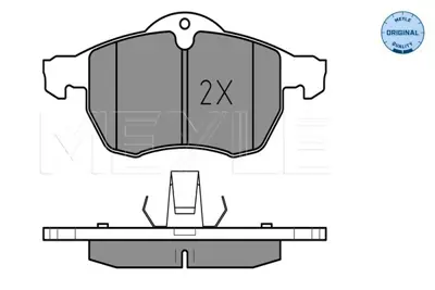 MEYLE 025 230 5719/W Fren Balatası Opel Astra G/Zafıra A  1.8-2.0  Ön GM 1005957, GM 101720229, GM 1082104, GM 1205697, GM 1207518, GM 1223635, GM 1223682, GM 12765397, GM 12800120, GM 12802167