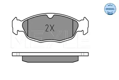 MEYLE 025 205 4716 Fren Balatası Opel Astra F/Corsa B/Vectra A  Ön GM 11046948372, GM 1605907, GM 90510331, GM 93192639, GM JLM21919