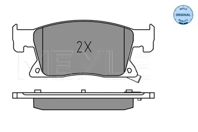 MEYLE 025 223 4519 Fren Balatası Opel Astra K   (300 Mm)  Ön 13478301, 95526567